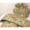 William Morris Golden Lily Oxford seat pad